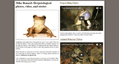 Desktop Screenshot of mister-toad.com
